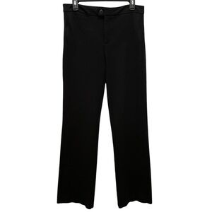 NYDJ Black Classic Lift Tuck Trouser Pant Size 8 Perfect Business Trouser